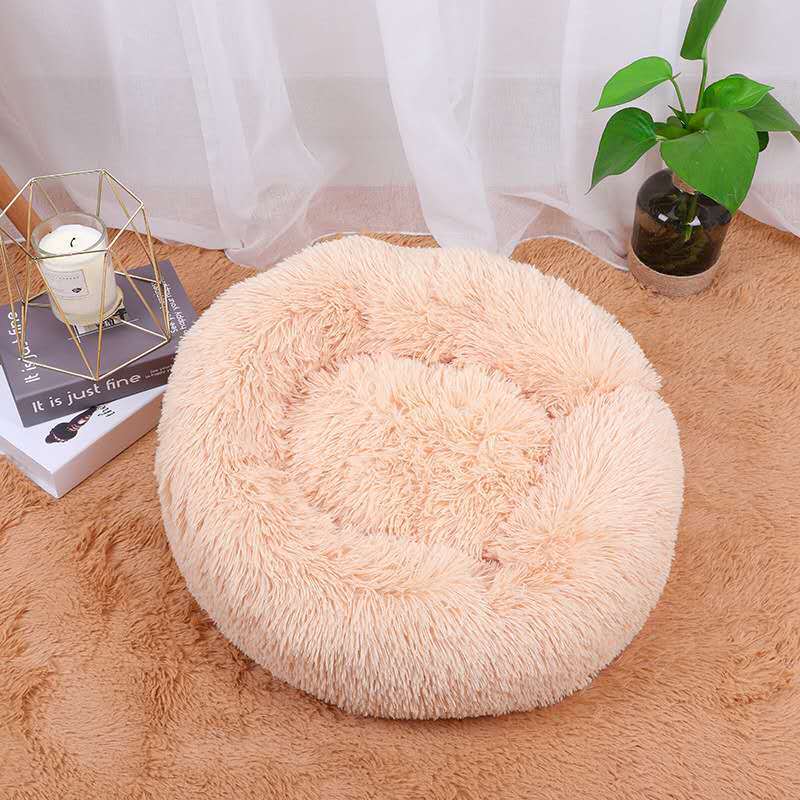 Soft Calming Bed for Relaxed Happy Pets.