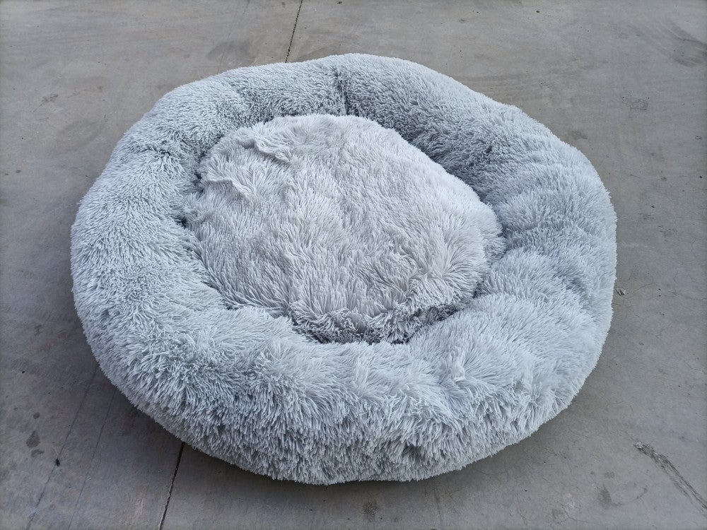Soft Calming Bed for Relaxed Happy Pets.