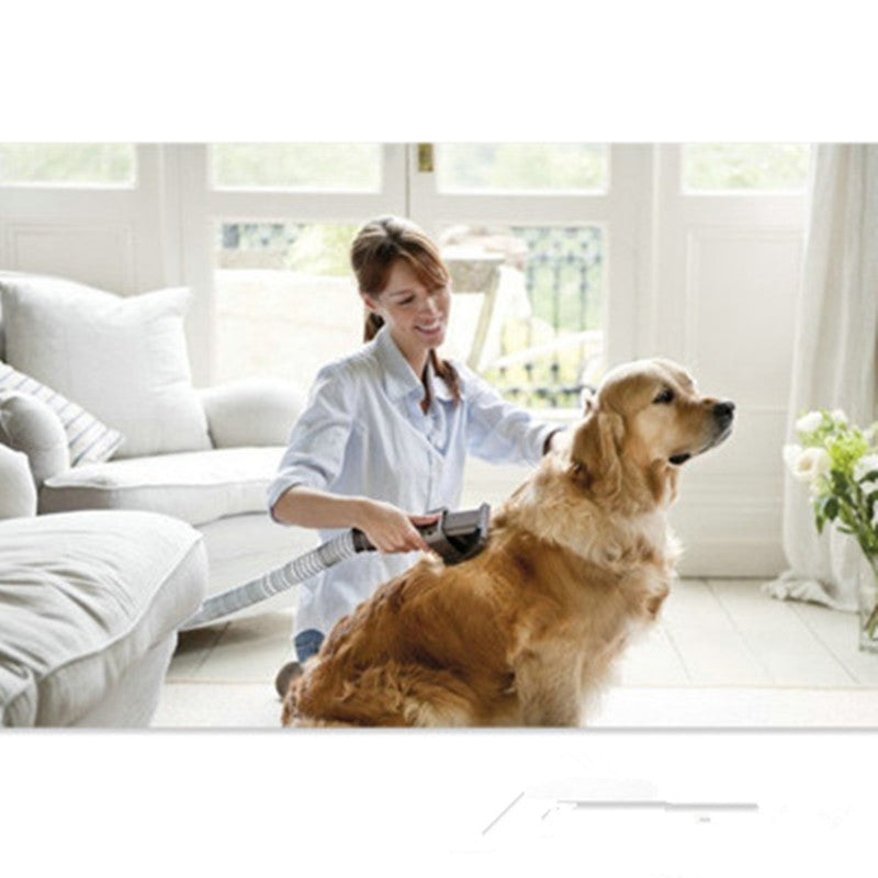 Pet Grooming Vacuum Brush for Easy Fur Removal.