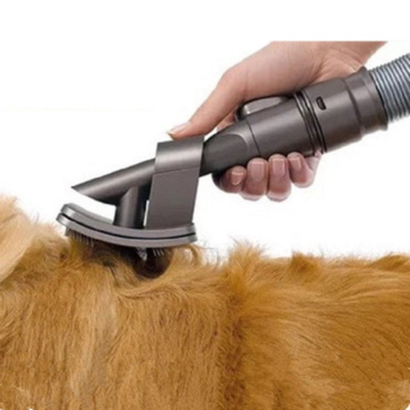 Pet Grooming Vacuum Brush for Easy Fur Removal.
