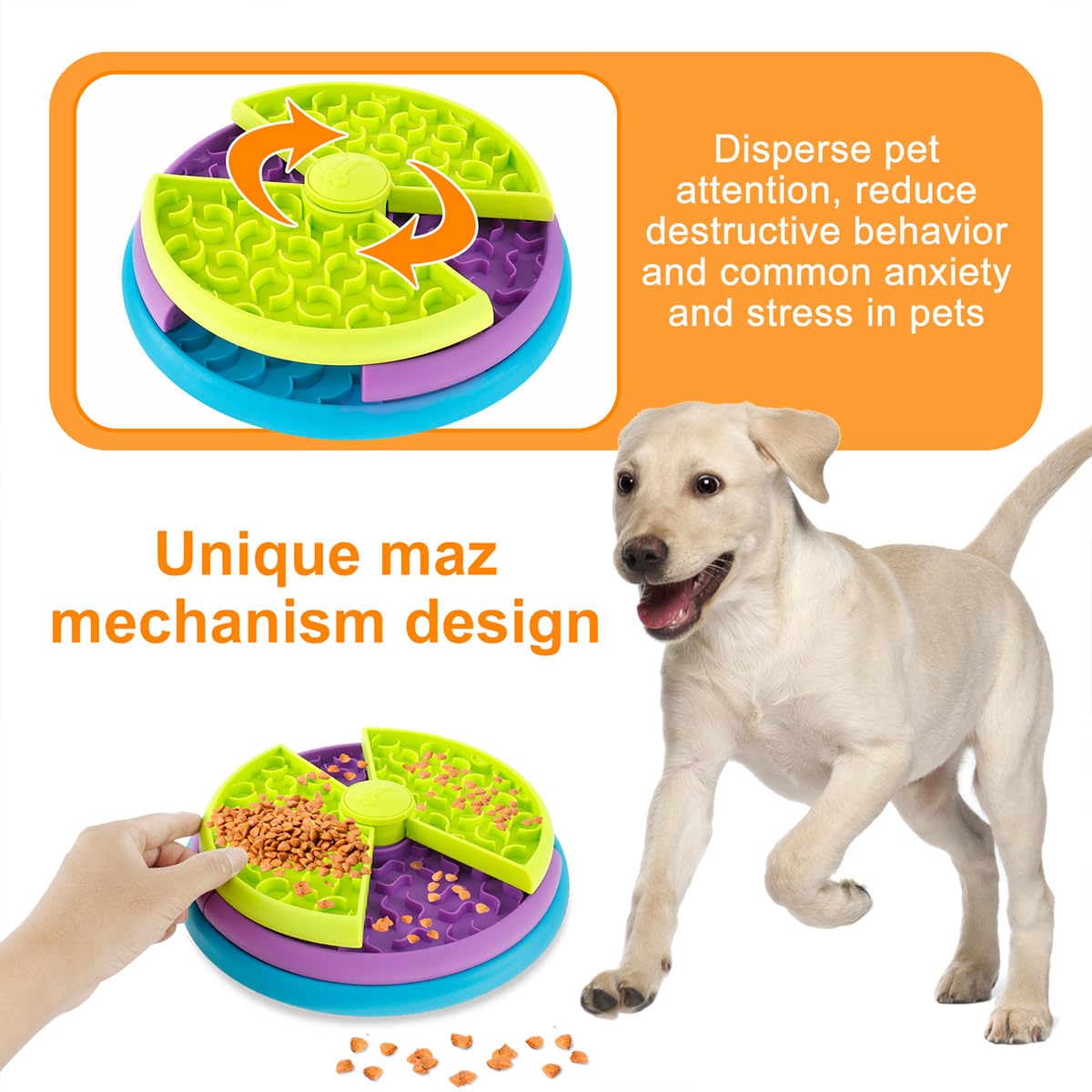 Slow Eating Bowl for Healthy Digestion and Fun.