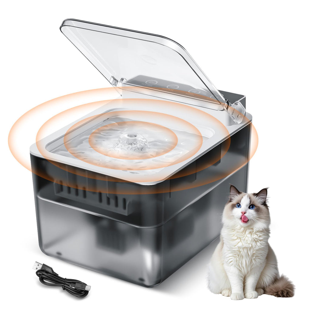 Keep Pets Hydrated with Automatic Water Fountain.
