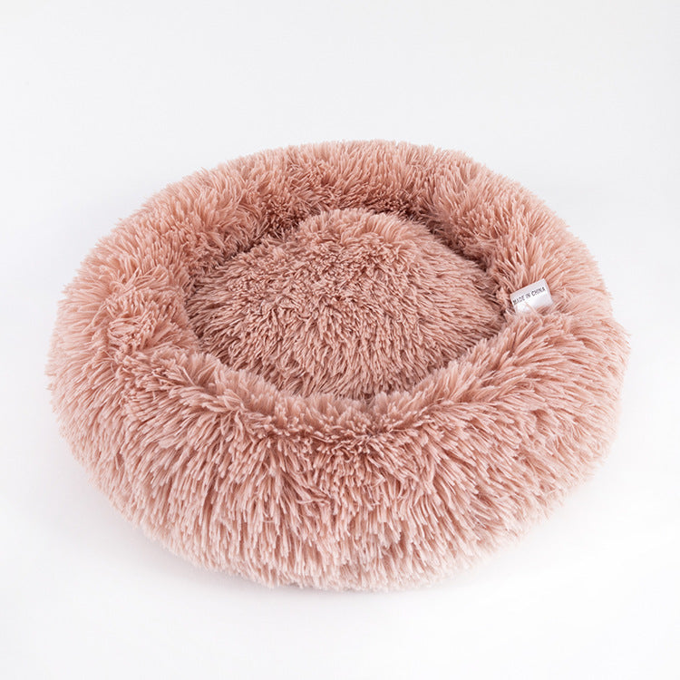 Soft Calming Bed for Relaxed Happy Pets.