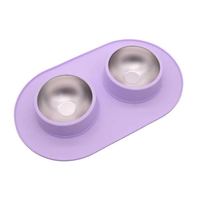 Splash-Proof Pet Bowl for Less Mess Daily.