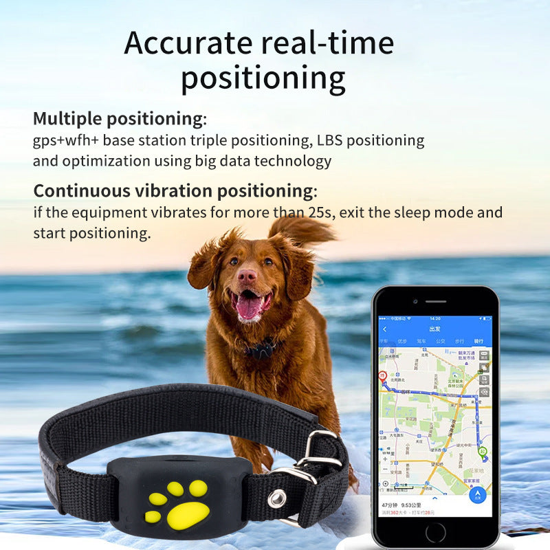 Keep Pets Safe with Waterproof GPS Tracking Device.