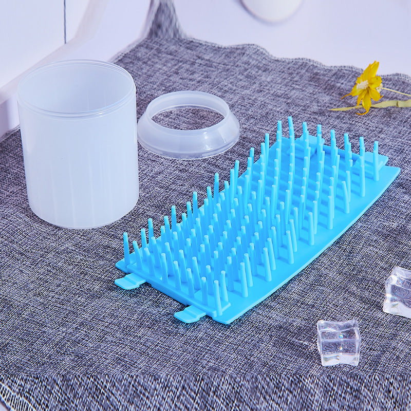 Keep Floors Clean with Pet Paw Cleaning Cup.