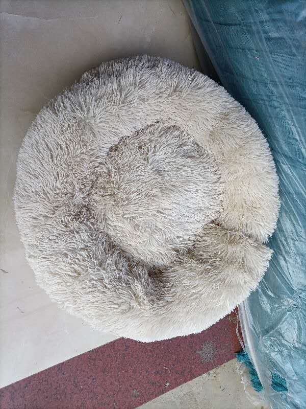 Soft Calming Bed for Relaxed Happy Pets.