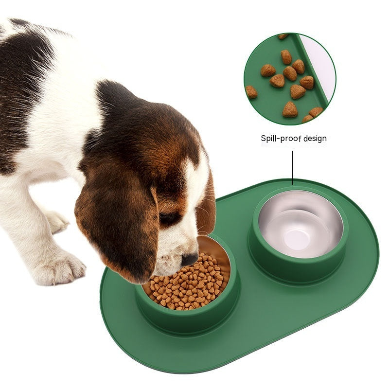 Splash-Proof Pet Bowl for Less Mess Daily.