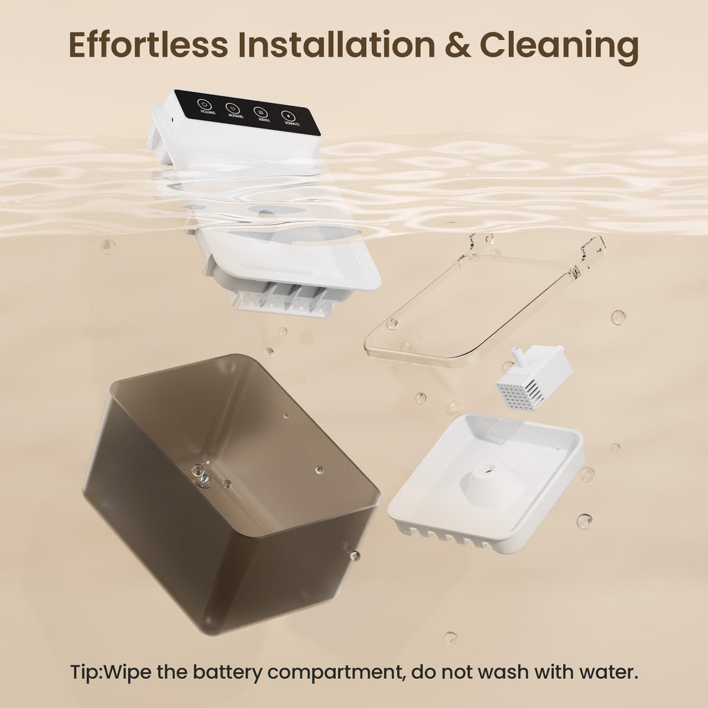 Keep Pets Hydrated with Automatic Water Fountain.